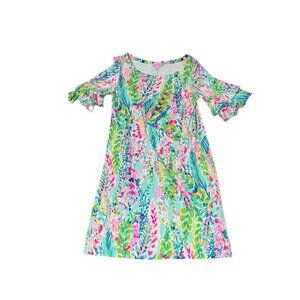 Lilly Pulitzer Lula In The Catch The Wave Dress - Size XS